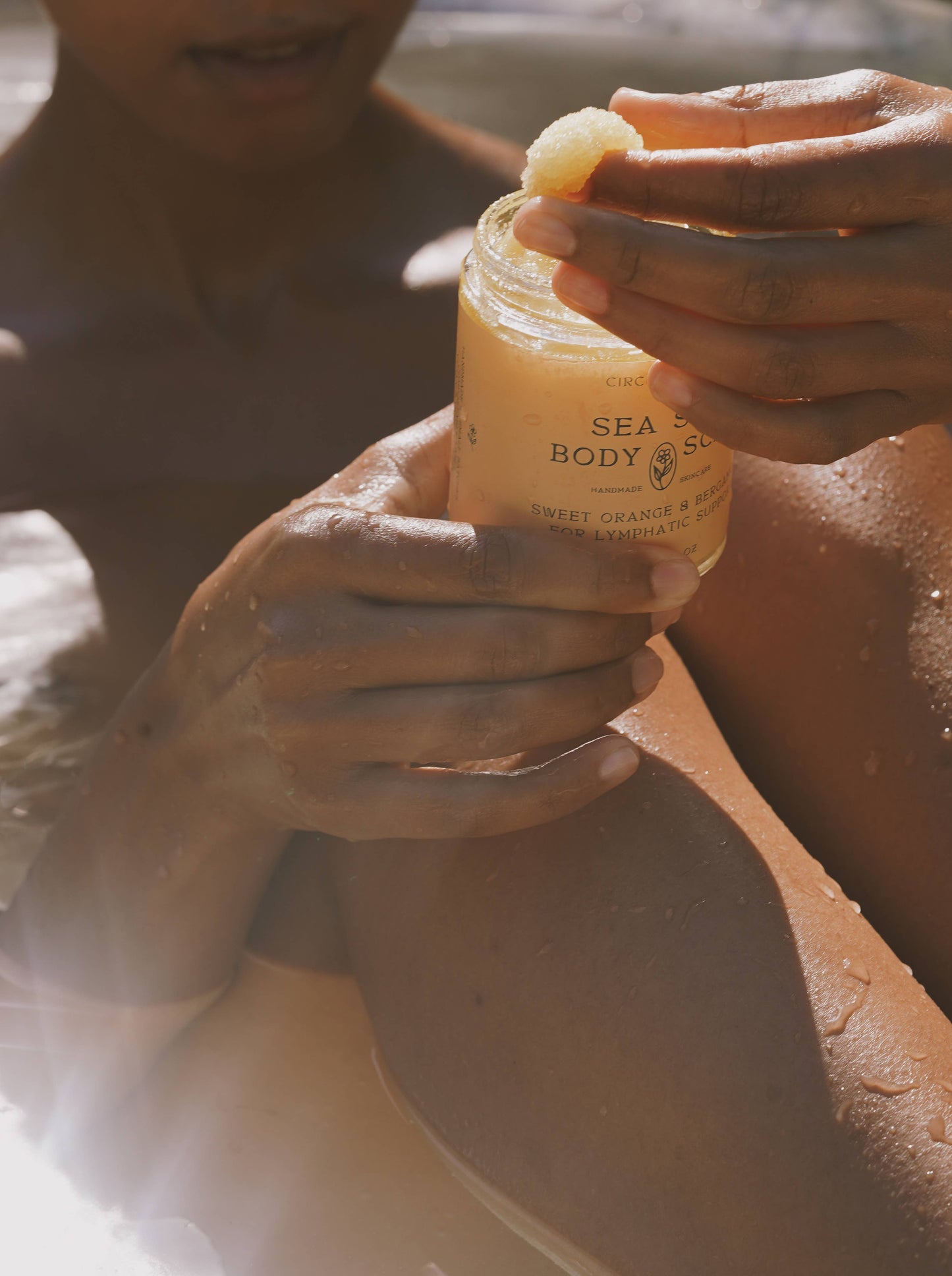 Sweet Orange & Bergamot Sea Salt Body Scrub