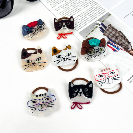 Cat Cartoon Hair Tie