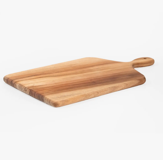 Large Rectangular Teak Charcuterie Board