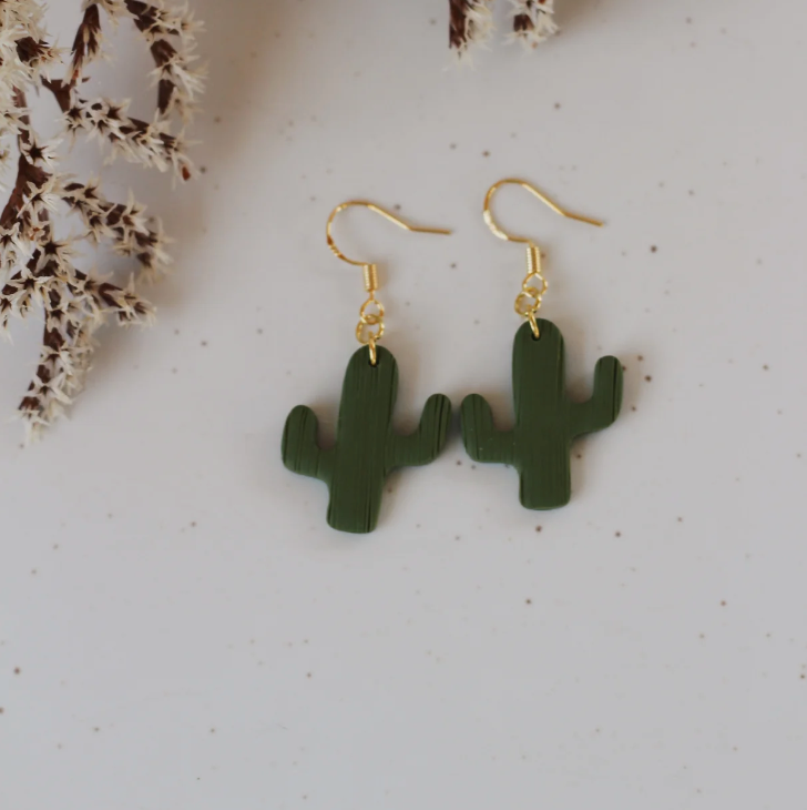 Cactus Earrings