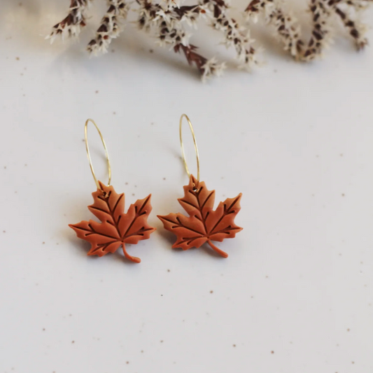 Leaf Hoops