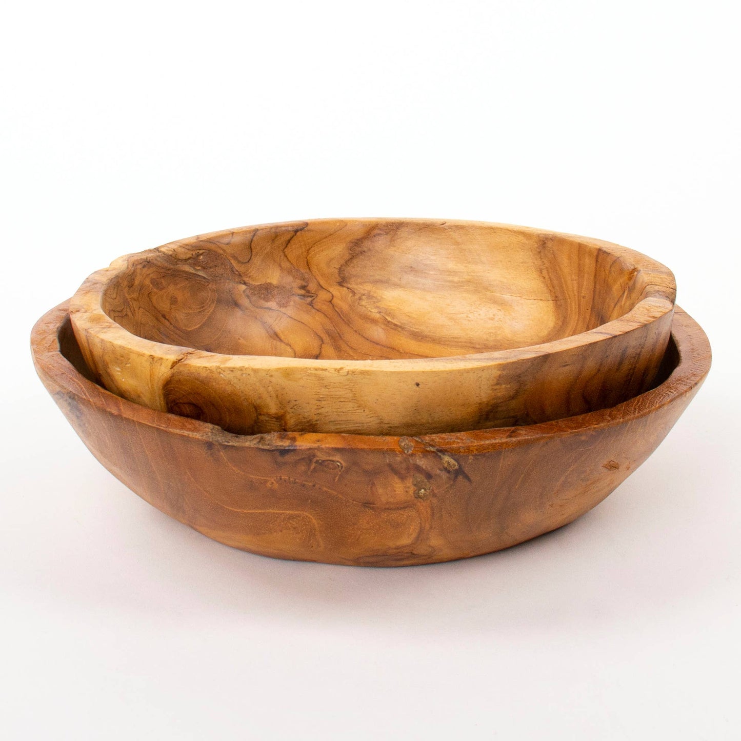 Hand Carved Teakwood Bowls